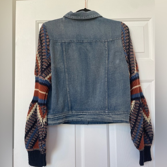 Fabrik Knitted Jean Jacket Size Small Worn Once! - Picture 5 of 12